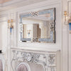 PrimeNest Elegant Gatsby Patterned Mirror - Sleek & Durable Design - Mega Cart