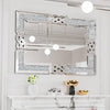 PrimeNest Elegant Gatsby Patterned Mirror - Sleek & Durable Design - Mega Cart