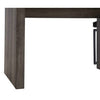 PrimeNest Elegant Lake Dining Table with Glass Inlay - Mega Cart