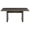 PrimeNest Elegant Lake Dining Table with Glass Inlay - Mega Cart