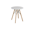 PrimeNest Elegant Round Kitchen Dining Table - Sturdy, Easy Assembly - Mega Cart