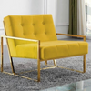 PrimeNest - Glam Velvet Chair with Chic Gold Legs - Mega Cart