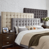 PrimeNest Isla Luxurious Suede Headboard - Stylish & Comfortable - Mega Cart