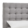 PrimeNest Isla Luxurious Suede Headboard - Stylish & Comfortable - Mega Cart