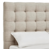 PrimeNest Isla Luxurious Suede Headboard - Stylish & Comfortable - Mega Cart