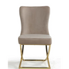 PrimeNest Layla Velvet Button-Back Dining Chairs - Elegant & Versatile - Mega Cart