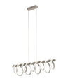 PrimeNest LED Twirl Spiral Chandelier - Modern Home Lighting Fixture - Mega Cart
