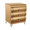 PrimeNest - Luxe Gold Mirrored Pedestal - Mega Cart