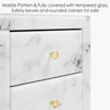 PrimeNest - Marble Pedestal With 3 Drawers - Mega Cart
