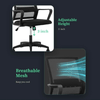 PrimeNest - Mesh Adjustable Height Computer Office Chair - Mega Cart