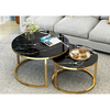 PrimeNest - Modern 2-in-1 Coffee Table with Storage - Mega Cart