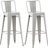 PrimeNest - Modern Minimalistic Metal Bar Stool - Mega Cart