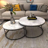 PrimeNest - Modern Nested Coffee Table Set of 2 - Space-Saving Design - Mega Cart