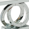 PrimeNest Modern Silver Console Table - Sleek & Elegant Design - Mega Cart