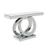 PrimeNest Modern Silver Console Table - Sleek & Elegant Design - Mega Cart