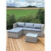 Primenest Nia Outdoor Patio Set with Grey Cushions - Mega Cart
