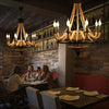 Primenest Nordic Chandelier with Hemp Rope - Mega Cart