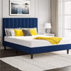 PrimeNest Nova Lavish Velvet Headboard - Classic & Elegant Design - Mega Cart
