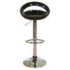 PrimeNest - Round Acrylic Bar Chairs with Chrome Base - Mega Cart