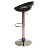 PrimeNest - Round Acrylic Bar Chairs with Chrome Base - Mega Cart