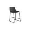 PrimeNest - Set of 5 Smart Leather Barstools - Modern Design - Mega Cart