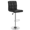 PrimeNest Set of 5 Abbie Low-Back Swivel Barstool - Solid Wood, Sleek Finish - Mega Cart