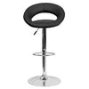 PrimeNest - Set of 5  Faux Leather Swivel Bar Stools - Mega Cart