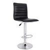 PrimeNest - Set of 5 Faux Leather Swivel Stools with Chrome Footrest - Mega Cart