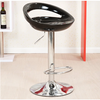PrimeNest  - Set of 5 Round Acrylic Bar Chairs with Chrome Base - Mega Cart