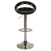PrimeNest  - Set of 5 Round Acrylic Bar Chairs with Chrome Base - Mega Cart