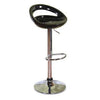 PrimeNest  - Set of 5 Round Acrylic Bar Chairs with Chrome Base - Mega Cart