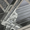 PrimeNest - Silver Elegance Console & Mirror Set - Mega Cart