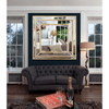 PrimeNest Sleek Gold-Framed Sharon Mirror - Modern Home Decor - Mega Cart