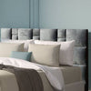 PrimeNest Tessa Plush Velvet Headboard - Modern Elegance for Bedrooms - Mega Cart