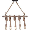 PrimeNest Vintage Metal Hanging Lamp - Unique Design, Warm Lighting - Mega Cart