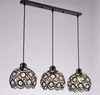 PrimeNest Vintage Metal Pendant Light with Crystal Pattern - Mega Cart