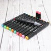 Professional Dual Tips Art Markers Set with Carry Bag - Mega Cart