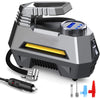 Digital 12V Car Air Pump with LED Light - Mega Cart