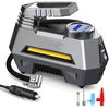 Digital 12V Car Air Pump with LED Light - Mega Cart