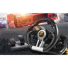 Racing Steering Wheel with Pedal - Mega Cart
