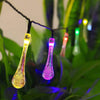 Solar Powered Rain Drop String Lights - Mega Cart