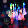Solar Powered Rain Drop String Lights - Mega Cart