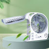 Rechargeable Solar Smart Fan with LED & Music - Mega Cart