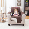 Reversible Quilted Couch Cover - Protects from Spills & Pets - Mega Cart