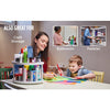 Rotating D-Shape Spice Rack - Adjustable, Dual Spin Kitchen Organiser - Mega Cart