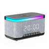 Multifunction Alarm Clock with Speaker & Wireless Charger - Mega Cart
