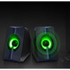 USB Powered Wired Dual Desktop Speakers - Mega Cart