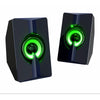 USB Powered Wired Dual Desktop Speakers - Mega Cart