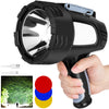 Powerful 100W LED Handheld Searchlight - Mega Cart