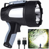Powerful 100W LED Handheld Searchlight - Mega Cart